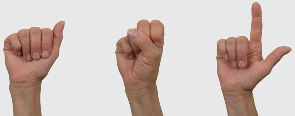 ASL American Sign Language Hands